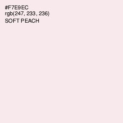 #F7E9EC - Soft Peach Color Image